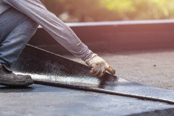 Professional Waterproofing technician working in Smithville, NJ